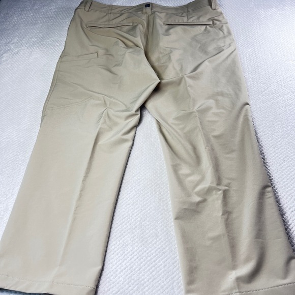 Hi-Tec Men's 36x26 Hemmed Beige Active Pants Hiking‎ Workwear Stretch Outdoor - Picture 3 of 11